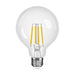 Sylvania LED5G25DIM935CL13YTLRP2 LED G25 Lamp Medium E26 Base 5W 90 CRI 500Lm 3500K 120V Clear Finish 2-Pack Priced Per Each (42088)