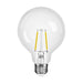 Sylvania LED2.5G25DIM935CL13YTLRP2 LED G25 Lamp Medium E26 Base 2.5W 90 CRI 250Lm 3500K 120V Clear Finish 2-Pack Priced Per Each (42092)