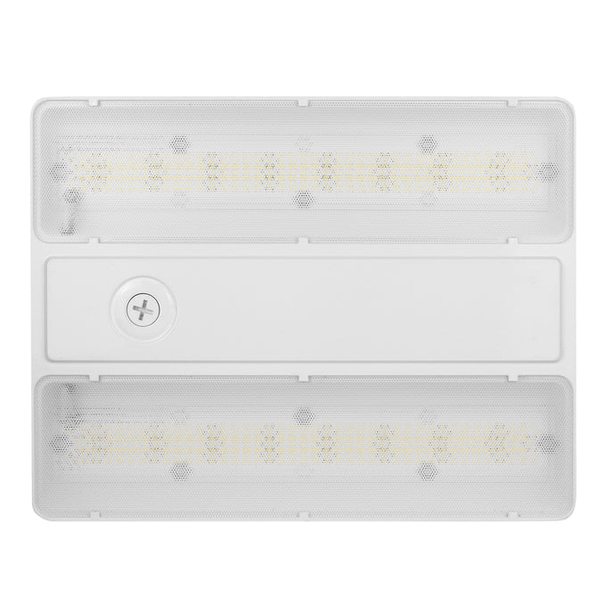 Sylvania LNHIBA6A/085UNHD840/11W/WH/10C 1X1 Linear High Bay 6A 85W 120-347V 0-10V Dimming 80 CRI 4000K Wide Distribution Lens White With 10 Foot Cord (63501)