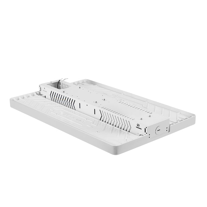 Sylvania LNHIBA6A155HUVD85012WWH 1X2 Linear High Bay 6A 155W 277-480V 0-10V Dimming 80 CRI 5000K Wide Distribution Lens White (63412)