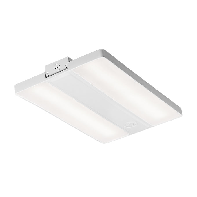Sylvania LNHIBA6A155HUVD85012WWH 1X2 Linear High Bay 6A 155W 277-480V 0-10V Dimming 80 CRI 5000K Wide Distribution Lens White (63412)