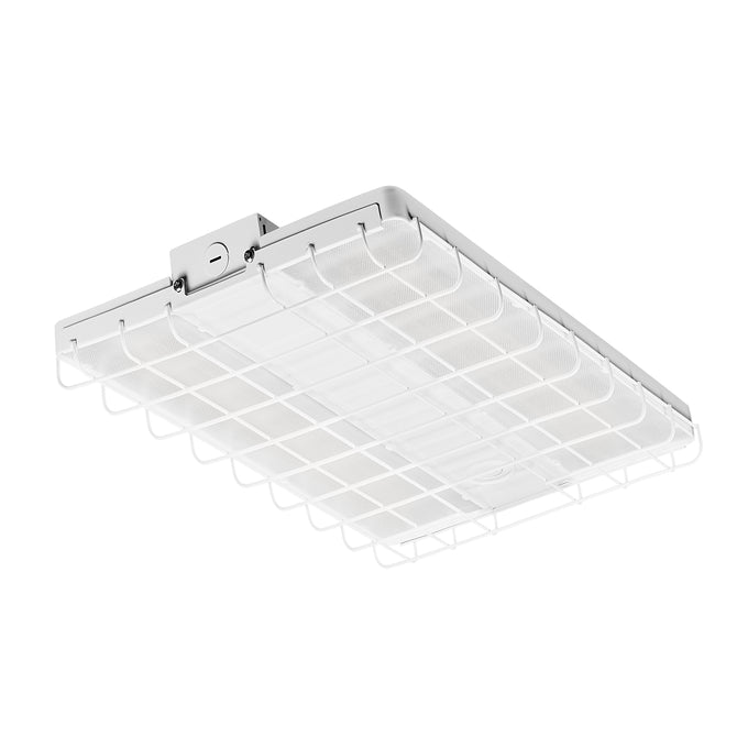 Sylvania LNHIBA6A210HUVD85012WWH 1X2 Linear High Bay 6A 210W 5000K 277-480V 0-10V Dimming 80 CRI Wide Distribution Lens White (63414)