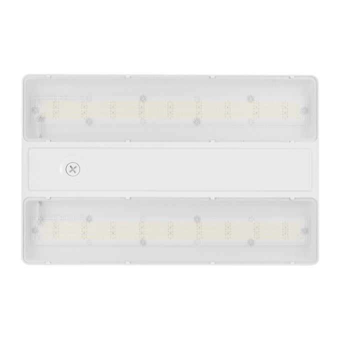 Sylvania LNHIBA6A210HUVD85012WWH 1X2 Linear High Bay 6A 210W 5000K 277-480V 0-10V Dimming 80 CRI Wide Distribution Lens White (63414)