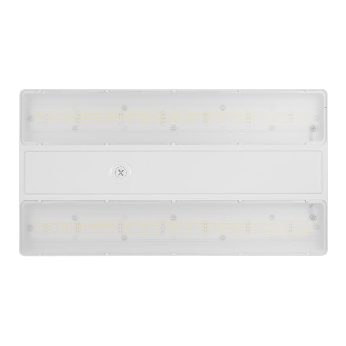 Sylvania LNHIBA6A300UNHD84012WWH6C 1X2 Linear High Bay 6A 300W 4000K 120-347V 0-10V Dimming 80 CRI Wide Distribution Lens White 6 Foot Cord (64278)