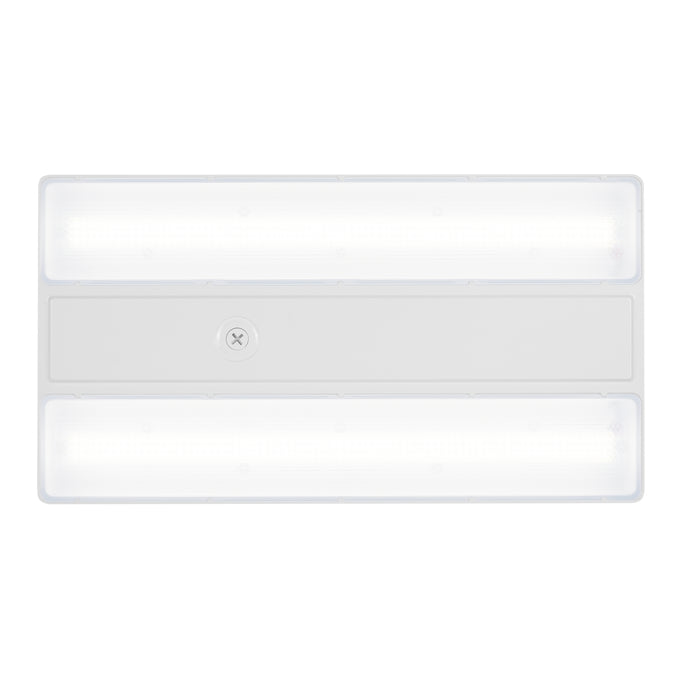 Sylvania LNHIBA6A300HUVD84012WWH 1X2 Linear High Bay 6A 300W 4000K 277-480V 0-10V Dimming 80 CRI Wide Distribution Lens White (63417)