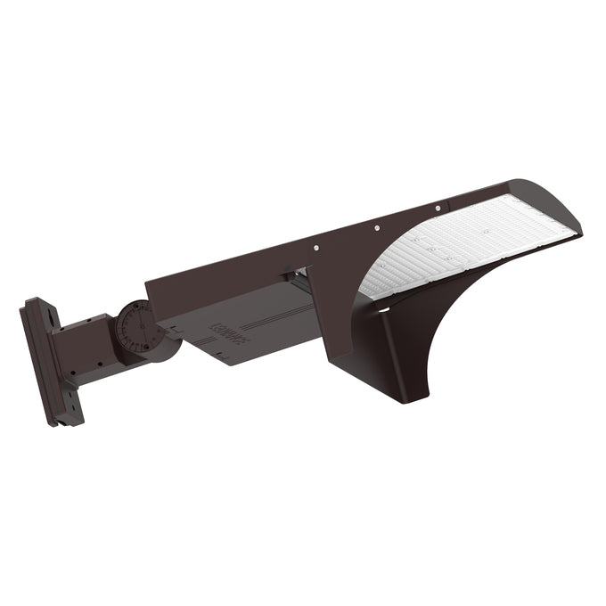 Sylvania AREAFLD4ASMVISORFBL Area Flood 4A Small Visor [For 100/190W] Front Black (66065)