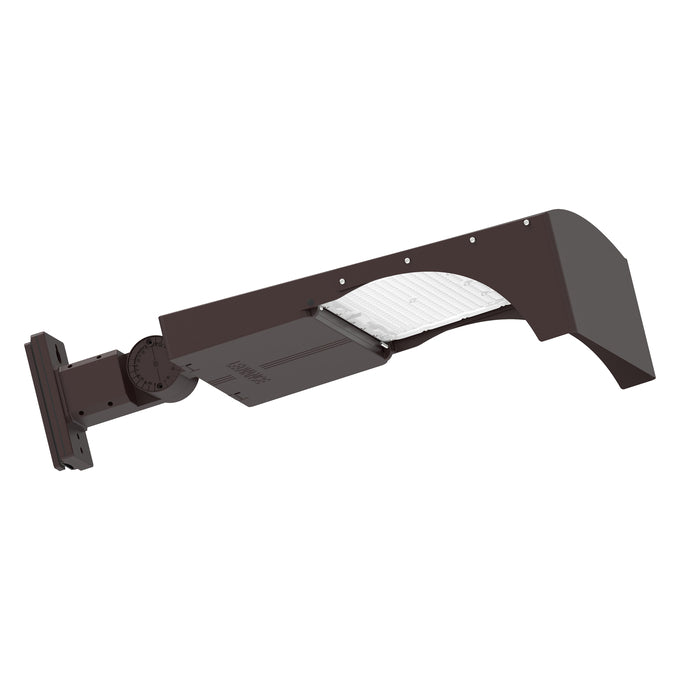 Sylvania AREAFLD4ASMVISORLRWH Area Flood 4A Small Visor [For 100/190W] Left And Right Set White (66068)