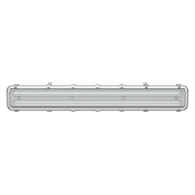 Sylvania HAZLINP/040UNVD850/WHE 4 Foot Hazardous Linear Vaportight 40W 120-277V 0-10V Dimming 80 CRI 5000K White Emergency Battery Back Up (67088)
