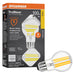 Sylvania LED15A19DIMCLO92713YTLRP4 LED A19 Lamp Medium E26 Base 15W 1600Lm 90 CRI 2700K 120V Clear Finish TruWave 4-Pack Priced Per Each (42275)