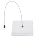 Sylvania LNSLOTCANOPYPMKITNP White Square Non-Power Feed Canopy Kit For 2 Foot And 4 Foot For Linear Slot (66293)