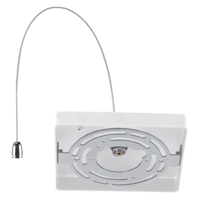 Sylvania LNSLOTCANOPYPMKITNP White Square Non-Power Feed Canopy Kit For 2 Foot And 4 Foot For Linear Slot (66293)