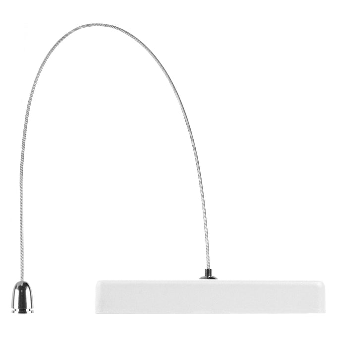 Sylvania LNSLOTCANOPYPMKITNP White Square Non-Power Feed Canopy Kit For 2 Foot And 4 Foot For Linear Slot (66293)