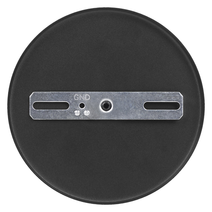 Sylvania LNSLOTCANOPYPMKITNPCIRBL Black Circle Non-Power Feed Canopy Kit For 2 Foot And 4 Foot For Linear Slot (66295)