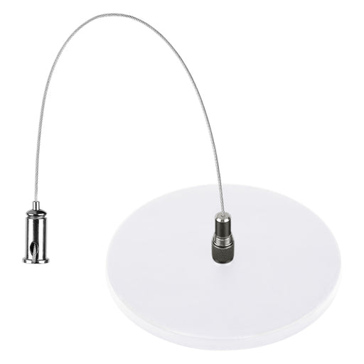 Sylvania LNSLOTCANOPY96PMKITNPCIRWH White Circle Non-Power Feed Canopy Kit For 8 Foot For Linear Slot (66298)