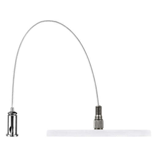 Sylvania LNSLOTCANOPYPMKITNPCIRWH White Circle Non-Power Feed Canopy Kit For 2 Foot And 4 Foot For Linear Slot (66297)