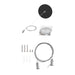 Sylvania LNSLOTCANOPY96PMKITNPCIRBL Black Circle Non-Power Feed Canopy Kit For 8 Foot For Linear Slot (66296)