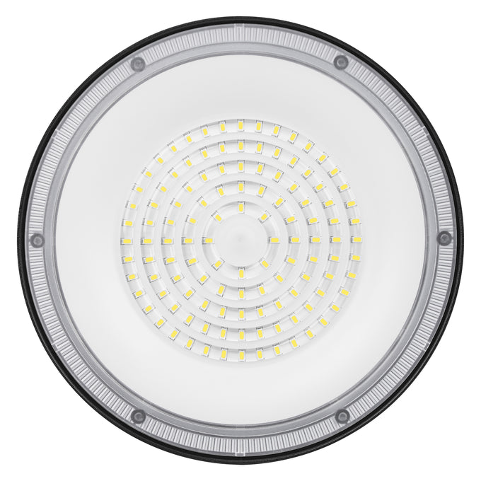 Sylvania UFOV/100120V850/BL UFO High Bay Value LED 100W 120V 80 CRI 5000K Black 6 Foot Cord And Plug (66331)
