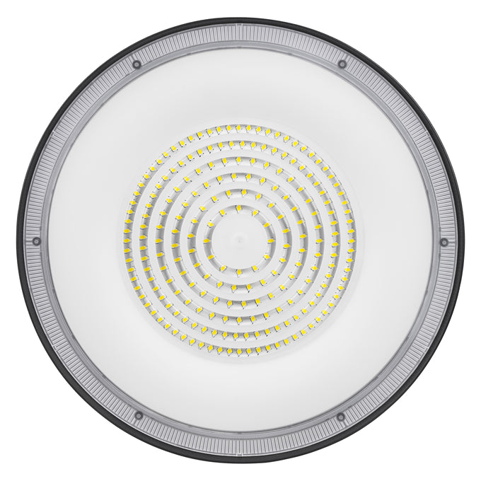 Sylvania UFOV/200120V850/BL UFO High Bay Value LED 200W 120V 80 CRI 5000K Black 6 Foot Cord And Plug (66333)