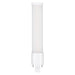 Sylvania LED5.5PBGX23H8SC16AB Dulux Dualescent LED Pin Base Lamp GX23 Base 5.5W 80 CRI CCT Selectable 2700K/3000K/3500K/4100K 120-277V Life Horizontal Orientation (42510)