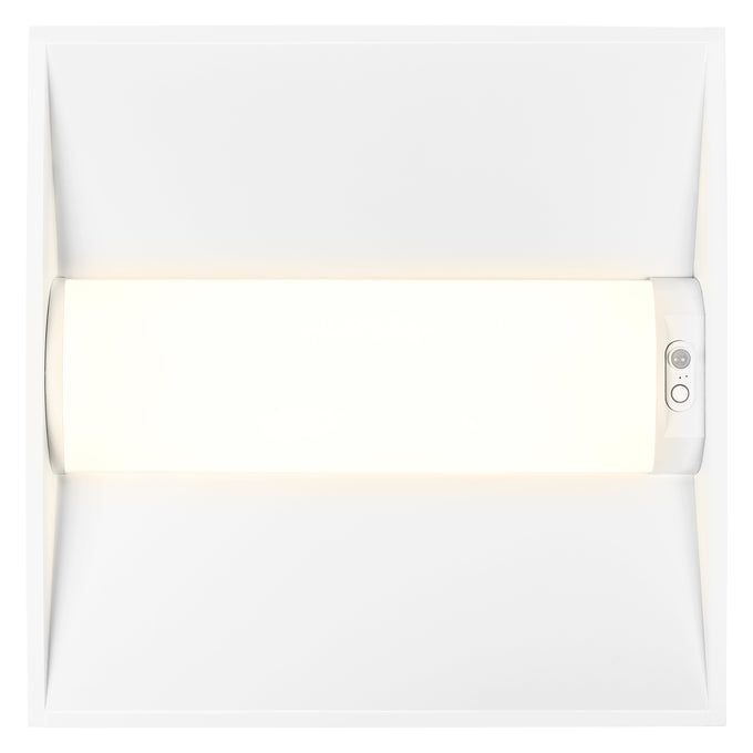 Sylvania VOLUME7BS035UNHD8SC822BLE Link Bluetooth Controlled 2X2 Volumetric Troffer Optics Wattage/CCT Selectable 18W/25W/30W/35W 3000K/3500K/4000K/5000K 120-347V 2-Pack Priced Per Each (63911)