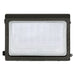Sylvania WALPAKNPS120UNHD8SC2ADJBZPE LED Wall Pack Non-Cut Off Selectable 80W/100W/120W 3000K/4000K/5000K 120-347V Adjustable Distribution Bronze Photocell Emergency Battery Backup (66957)