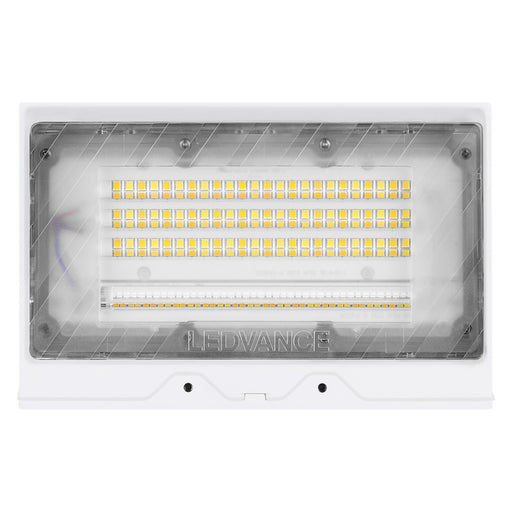 Sylvania WALPAKCPS030UNHD8SC15ADJWHP LED Wall Pack Cut Off Wattage/CCT Selectable 10W/20W/30W 1800K/2200K/2700K White Photocell 120-347V (67137)