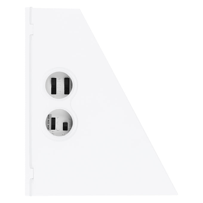 Sylvania WALPAKCPS030UNHD8SC15ADJWHP LED Wall Pack Cut Off Wattage/CCT Selectable 10W/20W/30W 1800K/2200K/2700K White Photocell 120-347V (67137)
