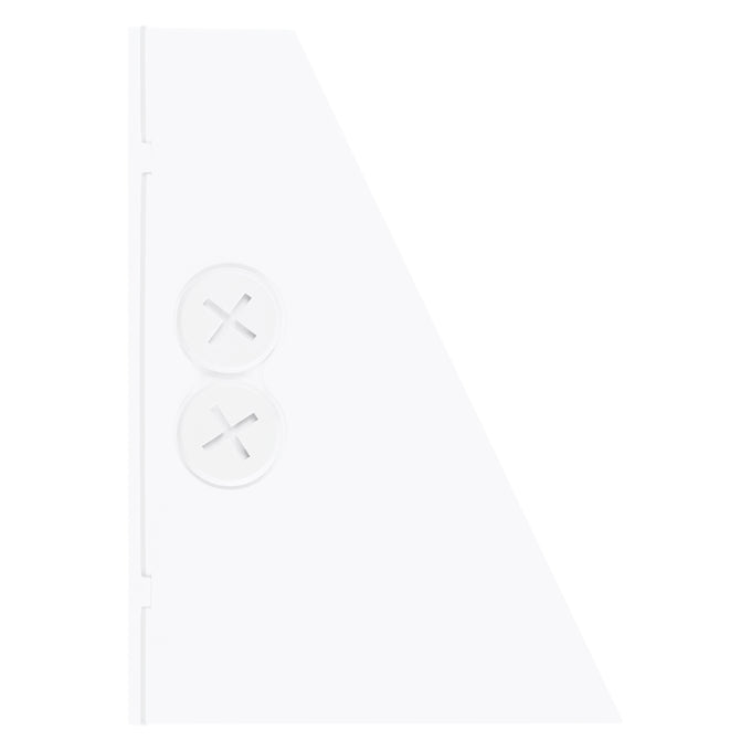 Sylvania WALPAKCPS100UNHD8SC2ADJWHPE LED Wall Pack Cut Off Selectable 60W/80W/100W 3000K/4000K/5000K 120-347V Adjustable Distribution T2/T3/T4 White Photocell Emergency Battery Backup (66981)