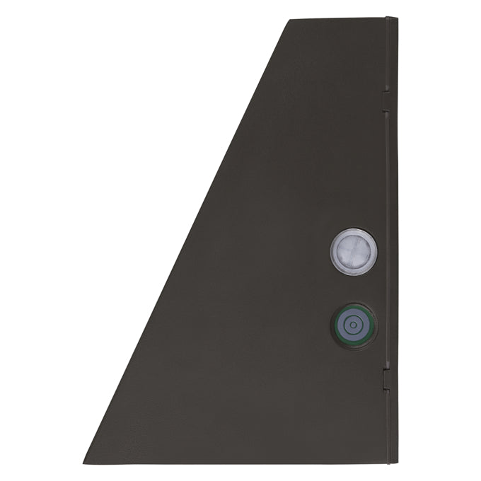 Sylvania WALPAKCPS060UNHD8SC15ADJBZP LED Wall Pack Cut Off Wattage/CCT Selectable 40W/50W/60W 1800K/2200K/2700K Bronze Photocell 120-347V (67130)