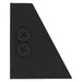 Sylvania WALPAKCPS040UNHD8SC2ADJBLPE LED Wall Pack Cut Off Selectable 25W/30W/40W 3000K/4000K/5000K 120-347V Adjustable Distribution T2/T3/T4 Black Photocell 4W Emergency Battery Backup (66976)