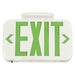 Sylvania EXV/WH/SD Exit Value Class Red Or Green Optional Letters 120/277V White Self Diagnostic 1.2W (66072)