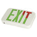 Sylvania EXV/WH/SD Exit Value Class Red Or Green Optional Letters 120/277V White Self Diagnostic 1.2W (66072)
