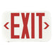 Sylvania EXV/WH/SD Exit Value Class Red Or Green Optional Letters 120/277V White Self Diagnostic 1.2W (66072)