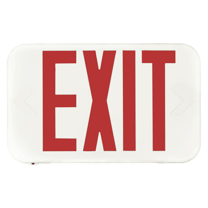 Sylvania EXV/WH/SD Exit Value Class Red Or Green Optional Letters 120/277V White Self Diagnostic 1.2W (66072)