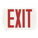 Sylvania EXV/WH/SD Exit Value Class Red Or Green Optional Letters 120/277V White Self Diagnostic 1.2W (66072)