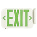 Sylvania EXV/WH/SD Exit Value Class Red Or Green Optional Letters 120/277V White Self Diagnostic 1.2W (66072)