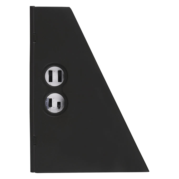 Sylvania WALPAKCPS100UNHD8SC15ADJBLP LED Wall Pack Cut Off Wattage/CCT Selectable 60W/80W/100W 1800K/2200K/2700K Black Photocell 120-347V (67135)