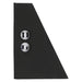 Sylvania WALPAKCPS100UNHD8SC15ADJBLP LED Wall Pack Cut Off Wattage/CCT Selectable 60W/80W/100W 1800K/2200K/2700K Black Photocell 120-347V (67135)