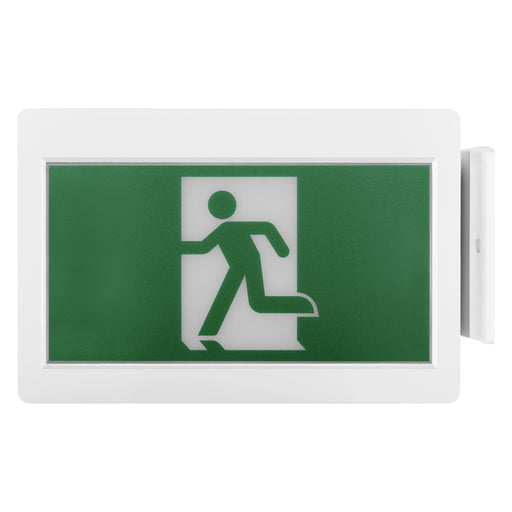 Sylvania EXV/RM/WH/SD Exit Value Class Running Man Green 120-347V White Self Diagnostic 2.0W (66073)