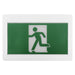 Sylvania EXV/RM/WH/SD Exit Value Class Running Man Green 120-347V White Self Diagnostic 2.0W (66073)