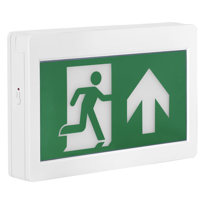 Sylvania EXV/RM/WH/SD Exit Value Class Running Man Green 120-347V White Self Diagnostic 2.0W (66073)