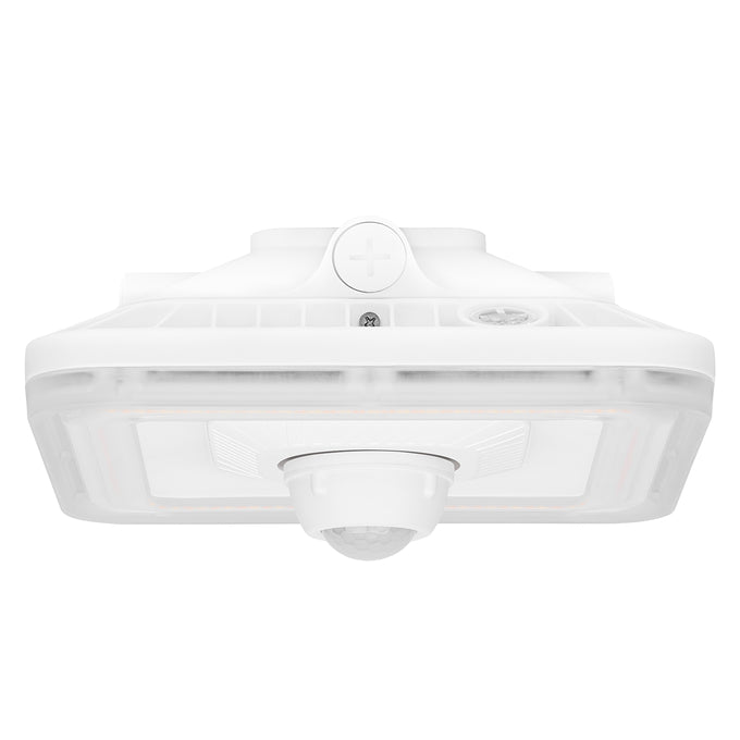 Sylvania CANOPYPS050UNHD8SC2S8WHPE Canopy Square 8 Inch Wattage/CCT Selectable 30W/40W/50W 3000K/4000K/5000K 120-347V 0-10V Dimming White Emergency Battery Backup (66885)