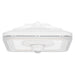 Sylvania CANOPYPS060UNHD8SC2S10WHPE Canopy Square 10 Inch Selectable 40W/50W/60W 3000K/4000K/5000K 120-347V 0-10V Dimming White Emergency Battery Backup (66887)
