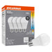 Sylvania LED14A19F8SC310YVRP4 LED A19 Lamp E26 Base 14W 80 CRI 1500Lm CCT Selectable 2700K/3000K/3500K/4000K/5000K 120V Frosted Finish 4-Pack Priced Per Each (42484)