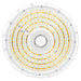 Sylvania UFOV/S240HUVD8SC7ADJ/WH UFO High Bay Selectable 150W/200W/240W 3500K/4000K/5000K 277-480V 0-10V Dimming 80 CRI Adjustable Distribution 60/90/105 Degree White (66518)