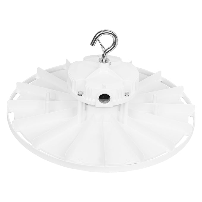 Sylvania UFOV/S300UNHD8SC7ADJ/WH UFO High Bay Selectable 200W/240W/300W 3500K/4000K/5000K 120-347V 0-10V Dimming 80 CRI Adjustable Distribution 60/90/105 Degree White (66490)