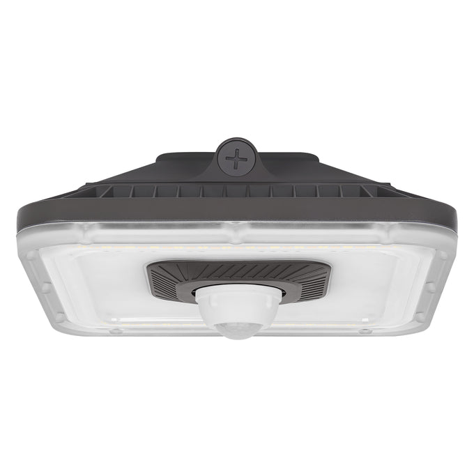 Sylvania CANOPYPS060UNHD8SC2S10BZPE Canopy Square 10 Inch Selectable 40W/50W/60W 3000K/4000K/5000K 120-347V 0-10V Dimming Bronze Emergency Battery Backup (66886)