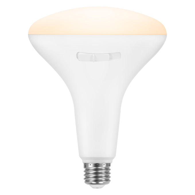 Sylvania LED13BR40DIM8SC310YVRP LED BR40 Lamp Medium E26 Base 13W CCT Selectable 2700K/3000K/3500K/4000K/5000K 80 CRI 1100Lm 120V Frosted (42576)
