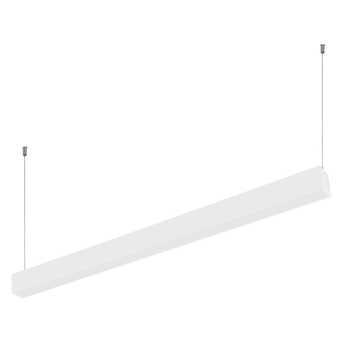 Sylvania LINEARPS40UNHD9SC348DWH 4 Foot Linear Selectable 20W/30W/40W 2700K/3000K/3500K/4000K/5000K 120-347V 0-10V Dimming 90 CRI Direct Only White Finish (66692)