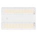 Sylvania LNHIBAV/S165HUVD8SC7ADJWHE Linear High Bay Selectable 105W/135W/165W 3500K/4000K/5000K 277-480V 0-10V Dimming Adjustable Beam Angle White Emergency Battery Backup (67094)